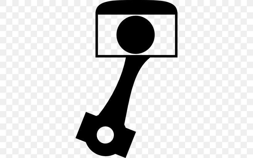 Car Piston Vehicle Symbol, PNG, 512x512px, Car, Artwork, Automobile Repair Shop, Black, Black And White Download Free