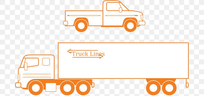 Pickup Truck Semi-trailer Truck Van Clip Art, PNG, 699x388px, Pickup Truck, Area, Brand, Diagram, Logo Download Free