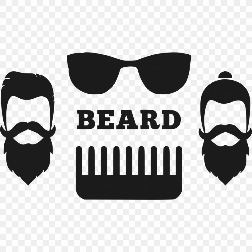 Vintage Clothing Logo Hipster Beard, PNG, 1500x1500px, Vintage Clothing, Barber, Beard, Black And White, Brand Download Free