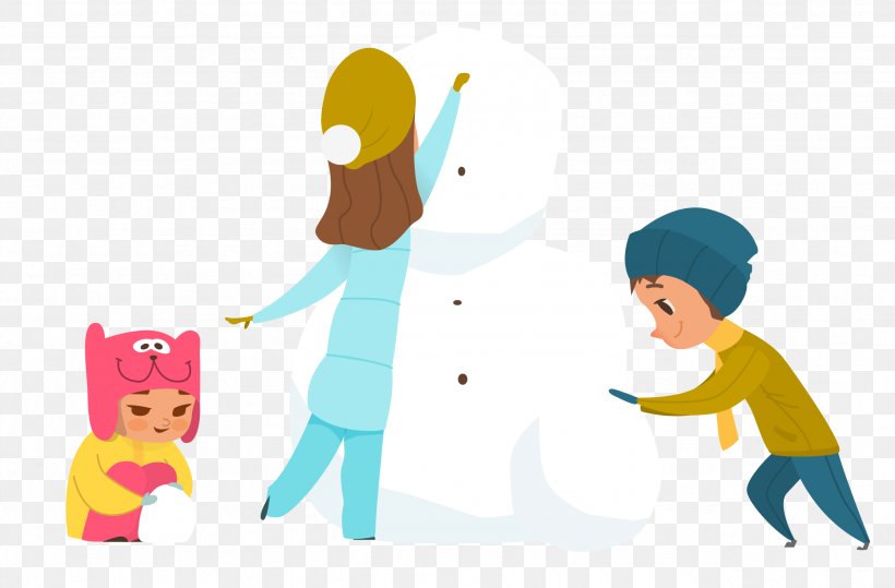 Cartoon Snowman Illustration, PNG, 2558x1682px, Cartoon, Area, Art, Boy, Child Download Free