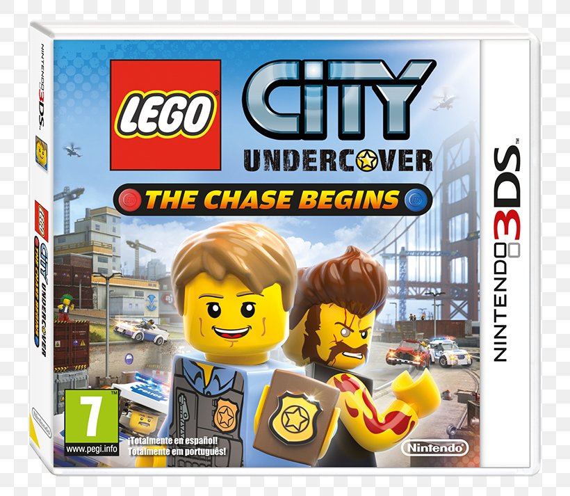 Lego City Undercover: The Chase Begins Nintendo 3DS, PNG, 800x713px, Lego City Undercover, Chase Mccain, Game, Lego, Lego City Download Free