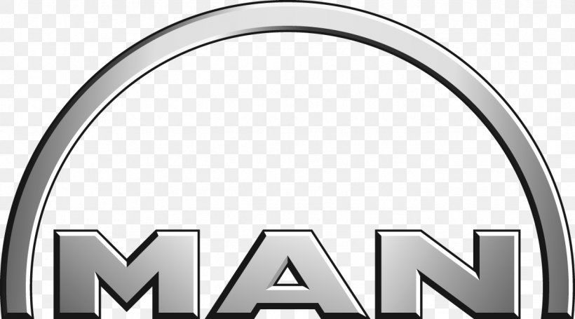 MAN SE MAN Truck & Bus Logo MAN TGA, PNG, 1181x656px, Man Se, Arch, Area, Black And White, Brand Download Free