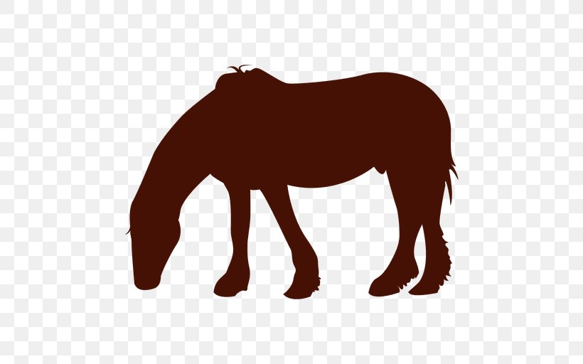 Mustang Pony Stallion Silhouette Clip Art, PNG, 512x512px, Mustang, Animal, Carnivoran, Dog Like Mammal, Drawing Download Free