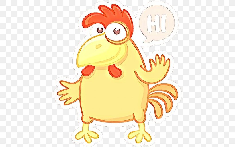 Cartoon Chicken Rooster Clip Art Bird, PNG, 512x512px, Cartoon, Beak, Bird, Chicken, Rooster Download Free