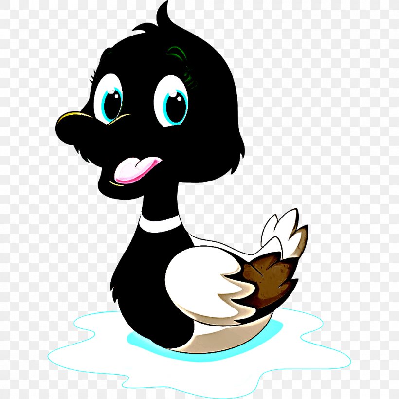 Cartoon Duck Clip Art Bird Ducks, Geese And Swans, PNG, 1000x1000px, Cartoon, Animated Cartoon, Animation, Bird, Duck Download Free