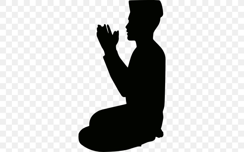 Kaaba Islam Salah Prayer, PNG, 512x512px, Kaaba, Arm, Black And White, Chaplet, Finger Download Free
