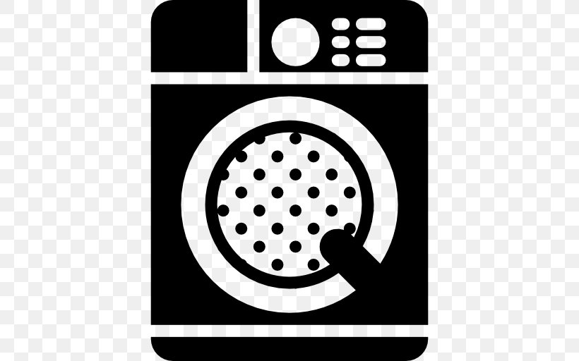 Washing Machines Zanussi Cleaning, PNG, 512x512px, Washing Machines, Area, Black, Black And White, Brand Download Free