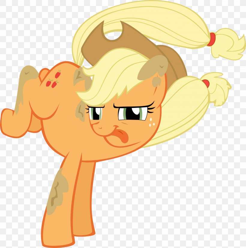 Applejack Pinkie Pie My Little Pony: Friendship Is Magic Fandom Animation, PNG, 3973x4000px, Watercolor, Cartoon, Flower, Frame, Heart Download Free