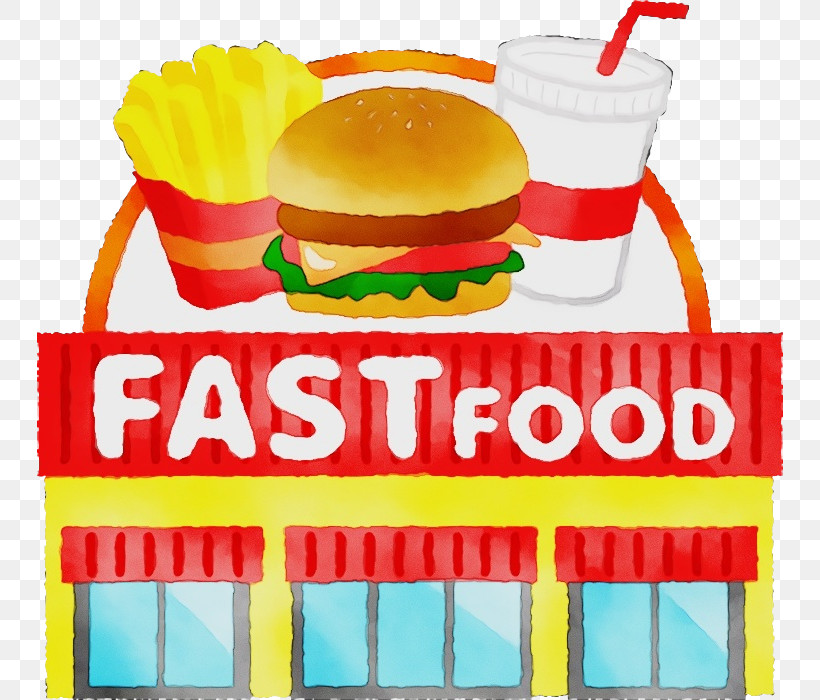 French Fries, PNG, 746x700px, Watercolor, Cheeseburger, Drawing, Fast Food, Fast Food M Download Free