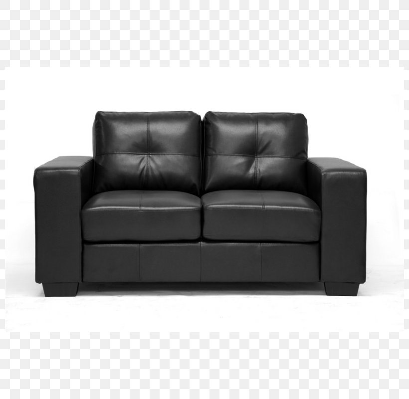 Loveseat Table Sofa Bed Couch Recliner, PNG, 800x800px, Loveseat, Bedroom, Black, Bonded Leather, Chair Download Free