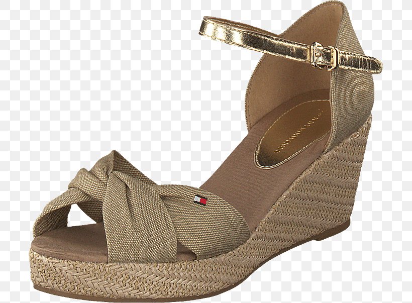 Wedge Tommy Hilfiger Shoe Sandal Espadrille, PNG, 705x603px, Wedge, Absatz, Basic Pump, Beige, Clothing Download Free