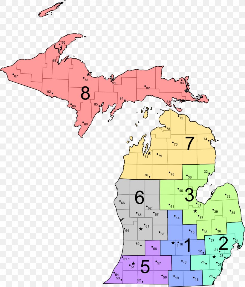 Michigan Congressional Districts 2024 - Rosie Claretta