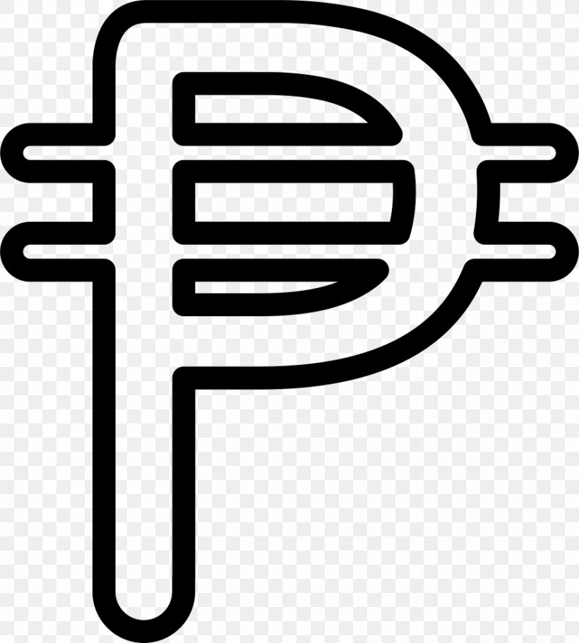 Philippine Peso Sign Cuban Peso Currency Symbol Mexican Peso, PNG, 882x980px, Philippine Peso, Area, Argentine Peso, Black And White, Coin Download Free