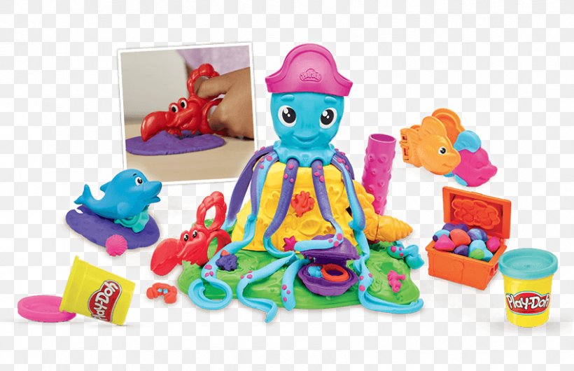 Play-Doh TOUCH Toy Octopus Clay & Modeling Dough, PNG, 848x549px, Playdoh, Brand, Child, Clay Modeling Dough, Dohvinci Download Free