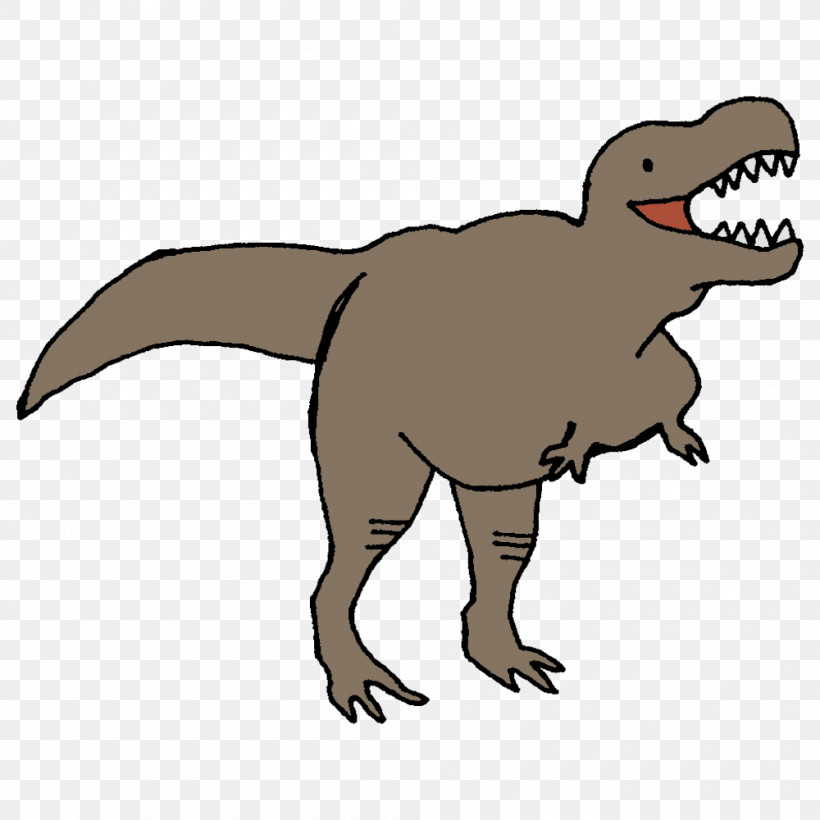 Tyrannosaurus Velociraptor Standing Extinction Velociraptor Tail, PNG, 1000x1000px, Tyrannosaurus, Beak, Biology, Character, Extinction Download Free