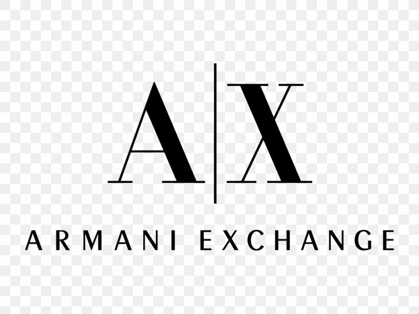 A|X Armani Exchange A/X Armani Exchange Fashion Logo, PNG, 1024x768px, Armani, Area, Ax Armani Exchange, Black, Black And White Download Free