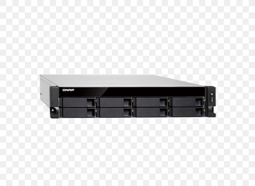 QNAP TS-831XU Network Storage Systems QNAP TS-863U-4G QNAP TS-853BU-RP QNAP TS-463U-RP NAS Server, PNG, 600x600px, 10 Gigabit Ethernet, Qnap Ts831xu, Computer Data Storage, Disk Array, Electronic Device Download Free