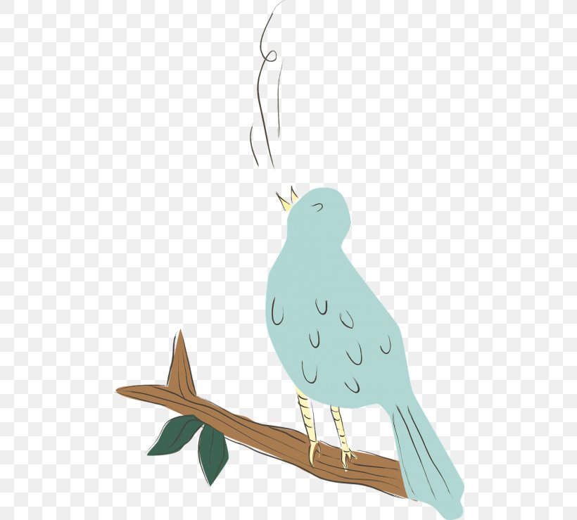 Bird Drawing Clip Art, PNG, 500x739px, Bird, Beak, Bird Vocalization, Branch, Common Pet Parakeet Download Free