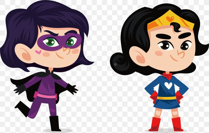 Diana Prince Superhero Cartoon, PNG, 2587x1656px, Diana Prince, Art, Boy, Cartoon, Character Download Free