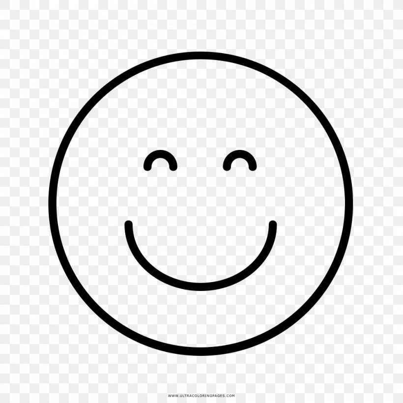 Drawing Line Art Coloring Book Smiley, PNG, 1000x1000px, Drawing, Area, Black, Black And White, Coloring Book Download Free