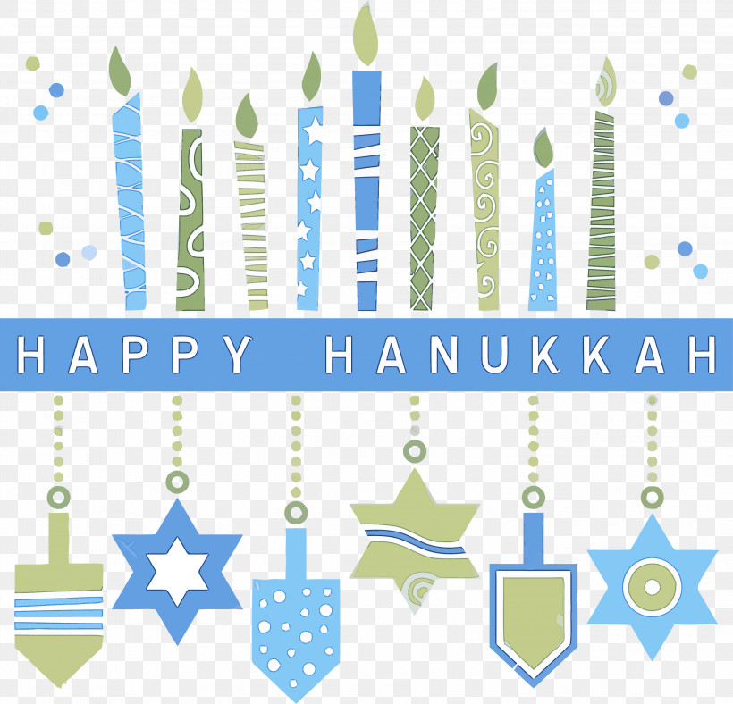 Happy Hanukkah Hanukkah, PNG, 3000x2884px, Happy Hanukkah, Hanukkah, Line, Text Download Free