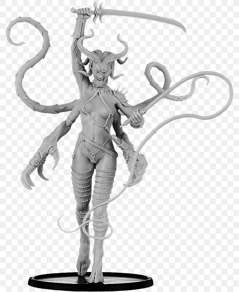 Pleasure Demon Figurine Golden Demon Miniature Figure, PNG, 783x1000px, Demon, Action Figure, Art, Artwork, Black And White Download Free