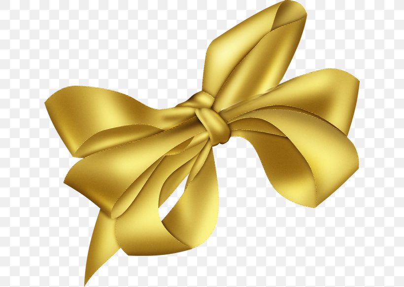 Ribbon Gold Bow Tie Clip Art, PNG, 640x582px, Ribbon, Bow Tie, Color, Gold, Metal Download Free