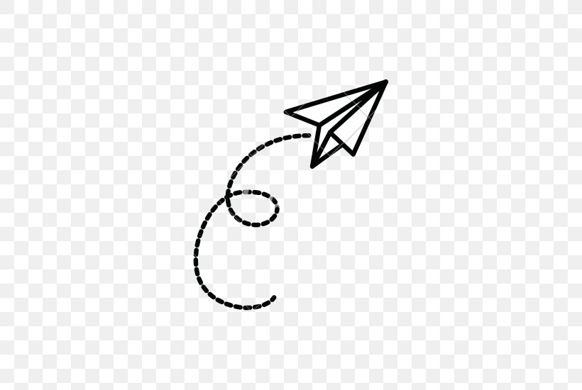 Airplane Paper Plane Drawing, PNG, 550x550px, Airplane, Area, Black, Black And White, Diagram Download Free