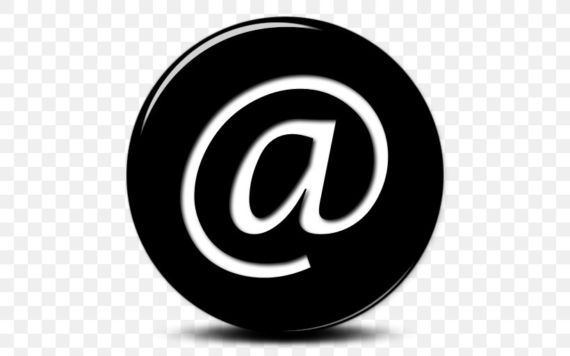 Email Address At Sign Internet Symbol, PNG, 512x512px, Email, At Sign, Brand, Business, Business Cards Download Free
