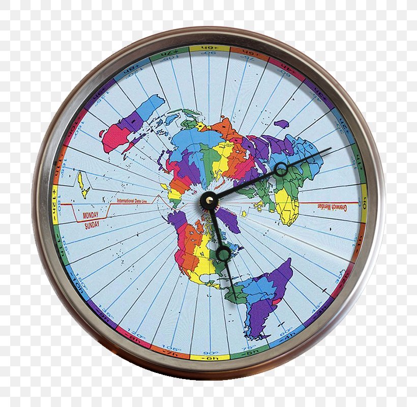Flat Earth World Clock Time Zone Png 800x800px 24hour Clock Flat Earth Calculator Clock Earth Download