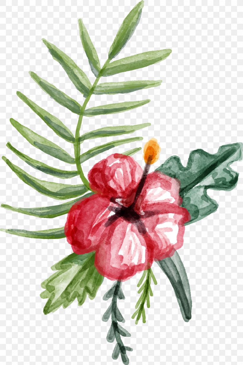 Flower Watercolor Painting Euclidean Vector Floral Design, PNG, 1624x2438px, Flower, Art, Branch, Christmas Decoration, Christmas Ornament Download Free