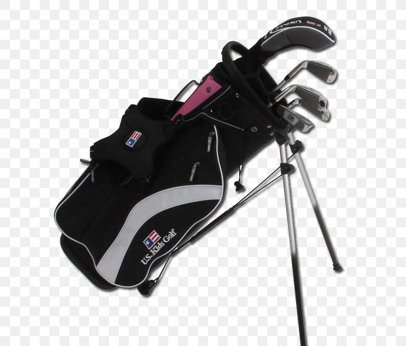 Golfbag Golf Clubs Us Kids Golf Ultralight Ul51 5-Club Set With Bag US Kids Tour Series Junior Stand Bag 2018, PNG, 700x700px, Golfbag, Bag, Black, Drive, Golf Download Free