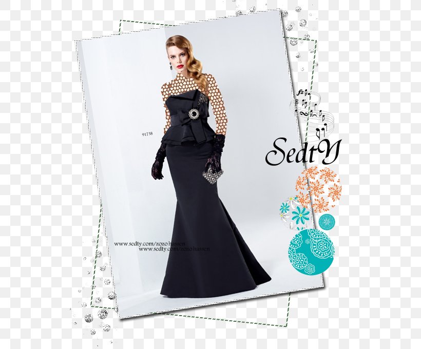 Gown Shoulder Cocktail Fashion Photo Shoot, PNG, 550x680px, Watercolor, Cartoon, Flower, Frame, Heart Download Free