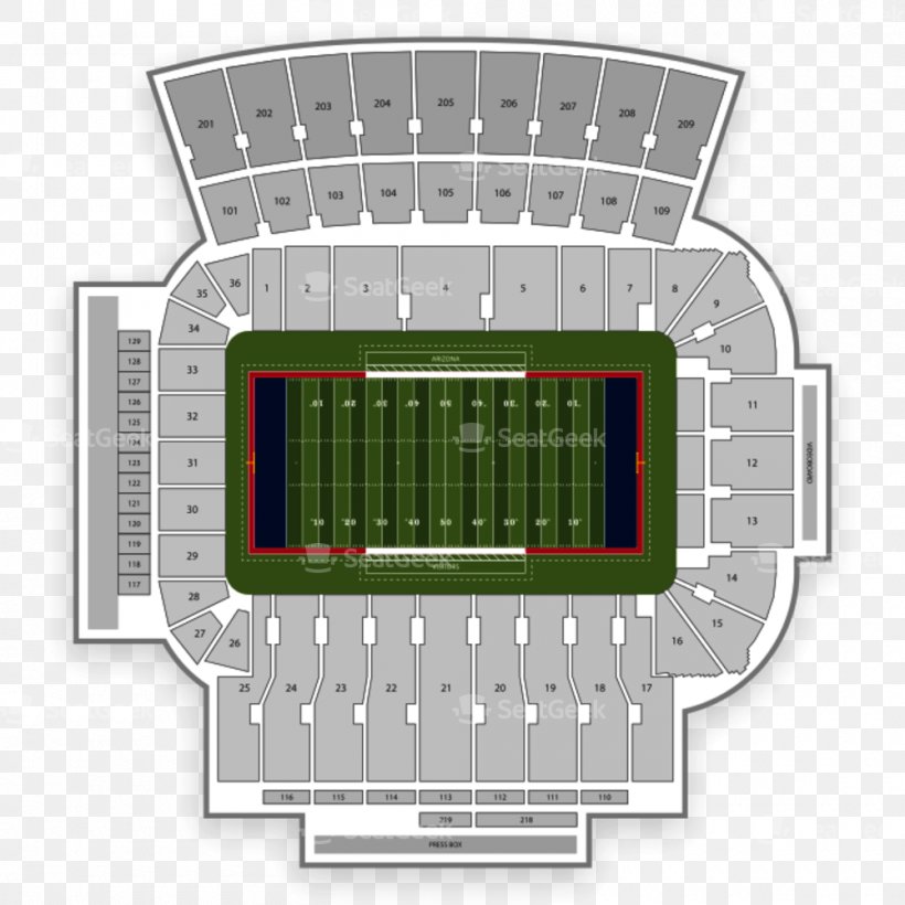 Arizona State Stadium Seating Chart