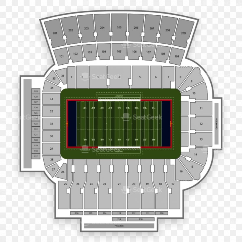 Arizona Wildcats Football Stadium Seating Chart