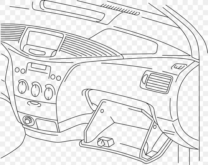Car Dashboard Drawing Clip Art, PNG, 1920x1530px, Car, Area, Artwork, Automotive Design, Black Download Free