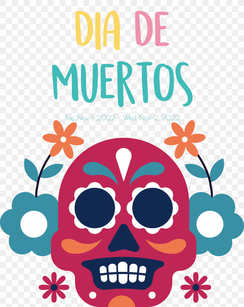 Vector Text Day Of The Dead Logo Animation, PNG, 5380x6768px, 1000000, Vector, Animation, Day Of The Dead, Logo Download Free