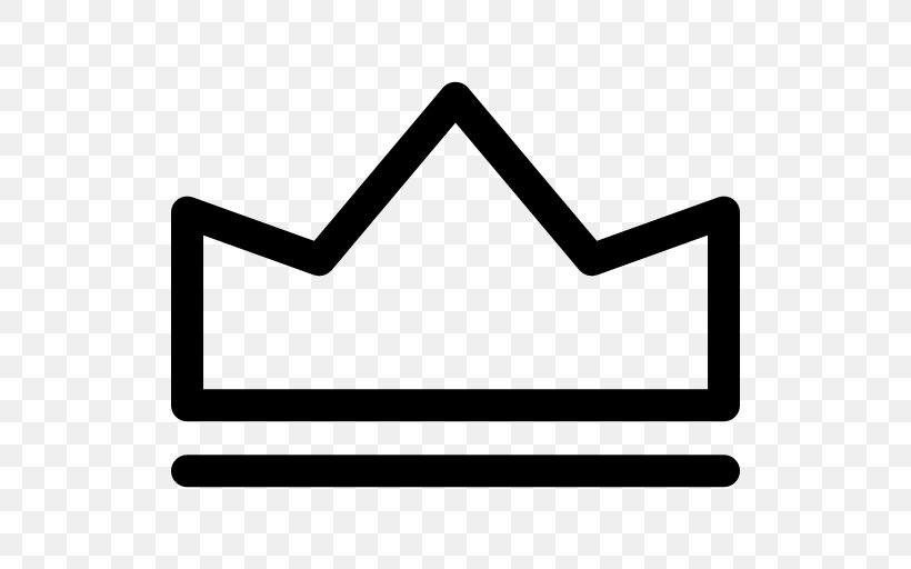 Crown Clip Art, PNG, 512x512px, Crown, Area, Black And White, Drawing, Logo Download Free