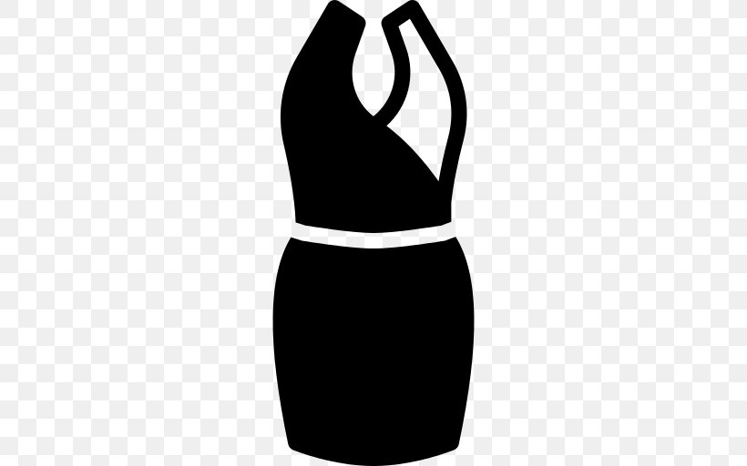 Dress Clothing, PNG, 512x512px, Dress, Black, Blackandwhite, Clothing, Cocktail Dress Download Free