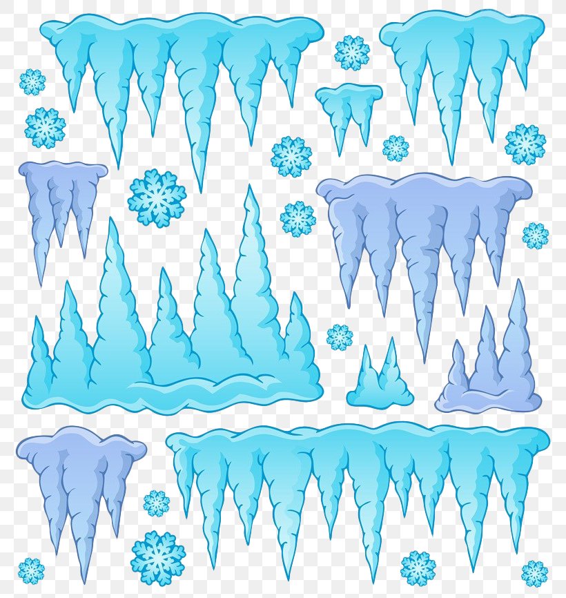 Icicle Cartoon Clip Art, PNG, 807x866px, Icicle, Animation, Aqua, Area, Blue Download Free