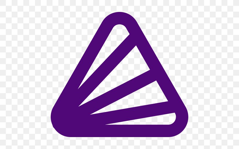 Logo Line Angle, PNG, 512x512px, Logo, Purple, Symbol, Triangle, Violet Download Free