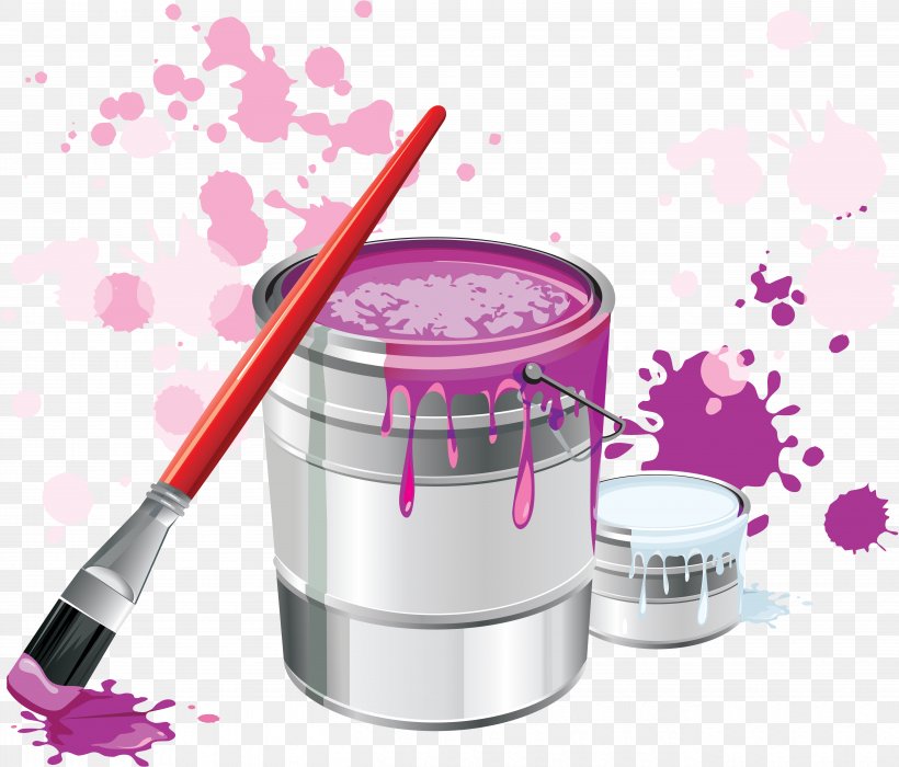 Paintbrush Painting, PNG, 5270x4504px, Paint, Brush, Bucket, Color, Cosmetics Download Free