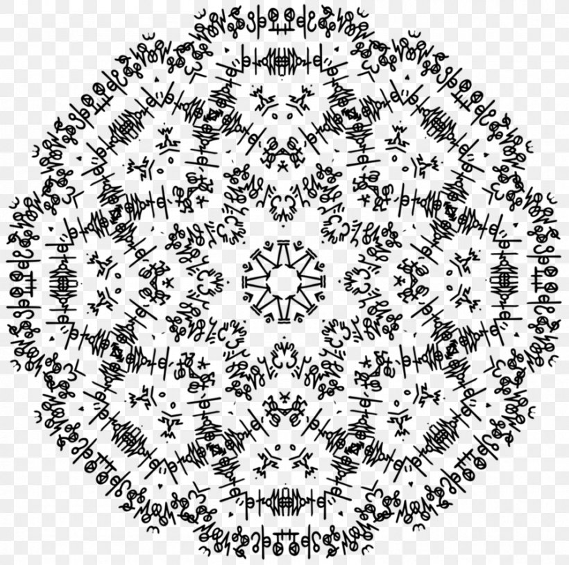 Doily Place Mats Circle Symmetry Pattern, PNG, 896x891px, Doily, Area, Black, Black And White, Black M Download Free