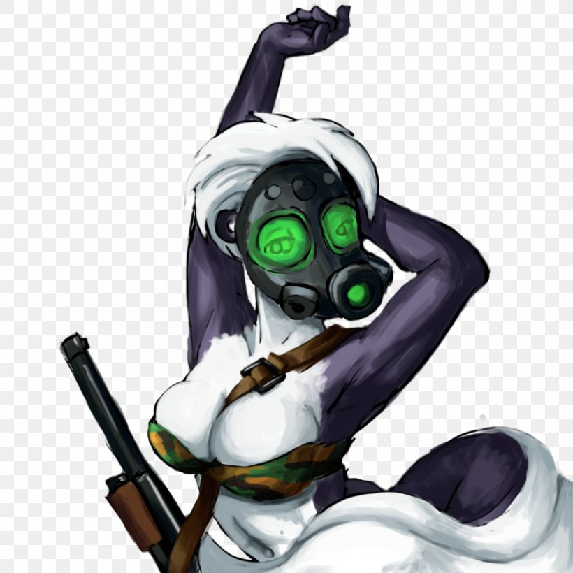 Gas Mask Drawing Skunk, PNG, 894x894px, Gas Mask, Cartoon, Digital Art, Drawing, Fictional Character Download Free