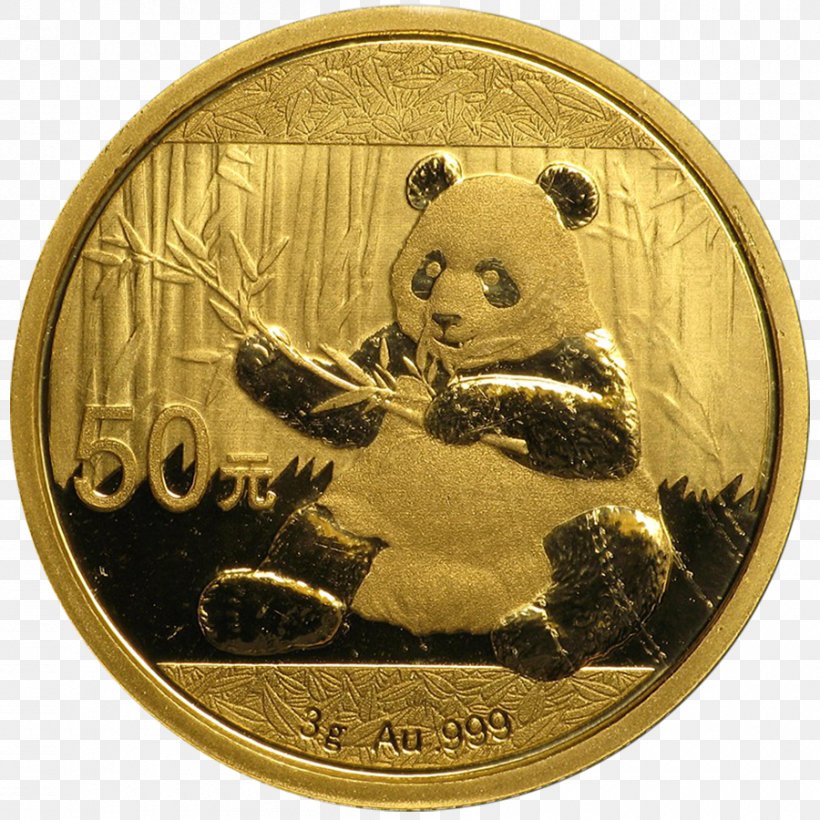 Giant Panda Chinese Gold Panda Bullion Coin, PNG, 900x900px, Giant Panda, American Gold Eagle, Bullion, Bullion Coin, Chinese Gold Panda Download Free