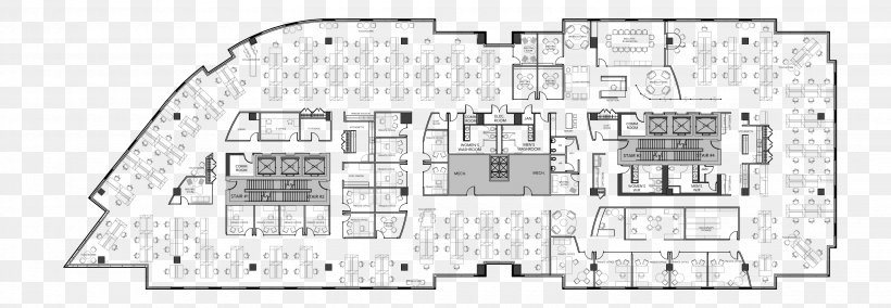 Paper Floor Plan Pattern, PNG, 2880x1000px, Paper, Area, Black And White, Diagram, Drawing Download Free