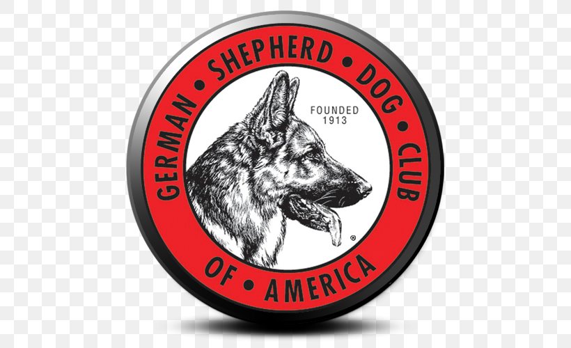 German Shepherd Dog Club Of America Puppy United States American Bulldog, PNG, 500x500px, German Shepherd, American Bulldog, American Kennel Club, Badge, Brand Download Free