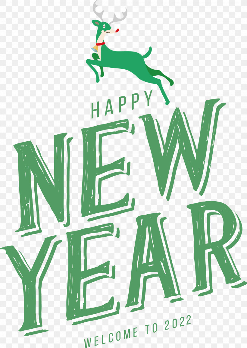 Happy New Year 2022 2022 New Year 2022, PNG, 2129x2999px, Human, Behavior, Green, Logo, Tree Download Free