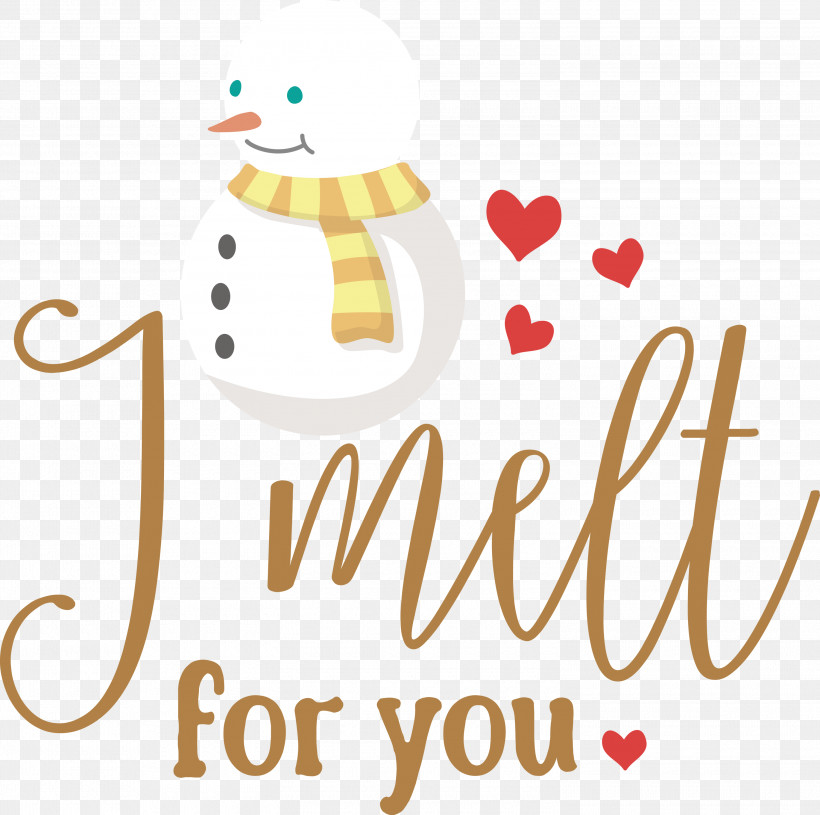 I Melt For You Snowman Winter, PNG, 3000x2984px, I Melt For You, Cartoon, Geometry, Happiness, Line Download Free