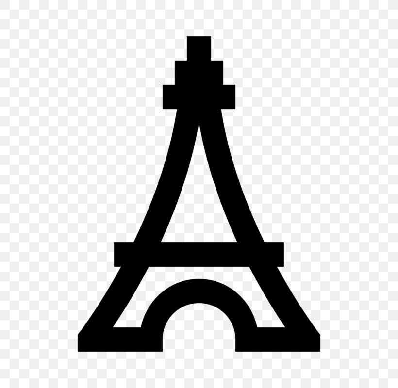 Eiffel Tower Tokyo Tower Champ De Mars Leaning Tower Of Pisa, PNG, 800x800px, Eiffel Tower, Black And White, Brand, Champ De Mars, Cross Download Free